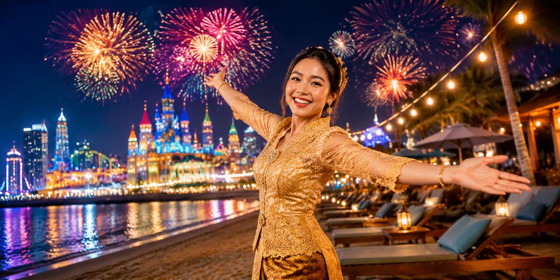 Pengalaman deposit kasino dalam talian Malaysia menggunakan pakaian tradisional kebaya bergaya moden
