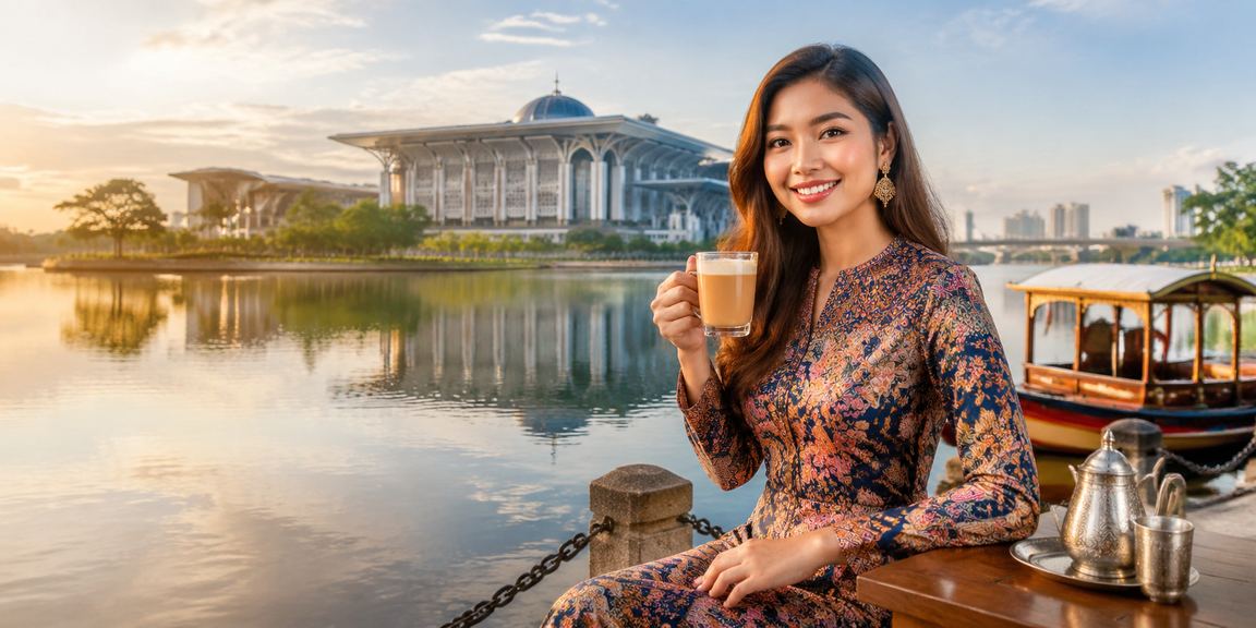 Suasana hiburan kasino bergaya batik di Putrajaya dengan pencahayaan premium malam hari