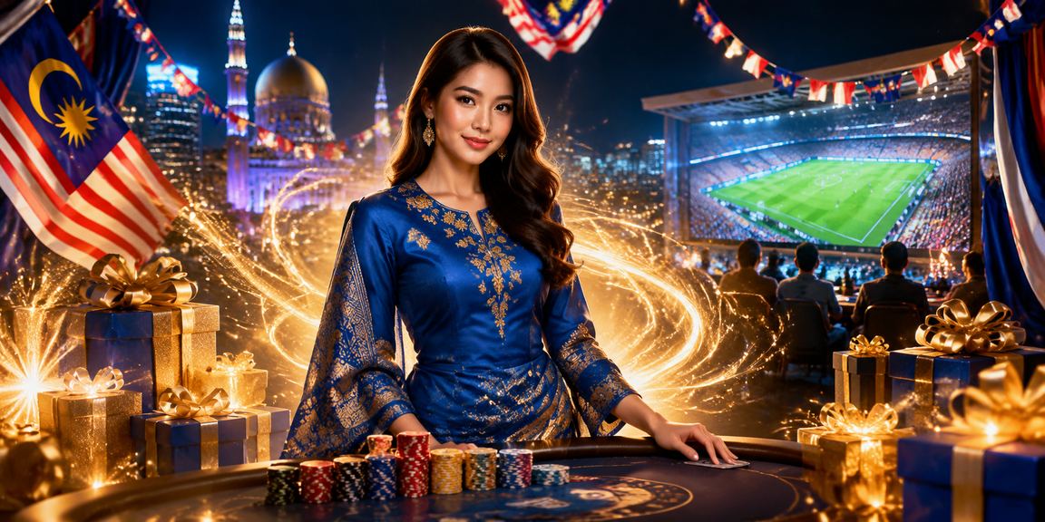 Pengguna wanita berbaju kurung di Selangor menikmati pertaruhan bola sepak dalam talian